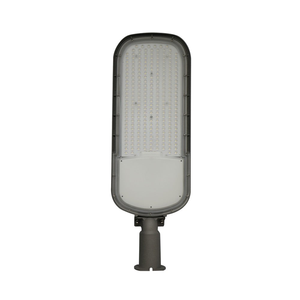 Gadebelysning Streetos 2 200W - Neutral hvid, 230V, 145/75°, IP65, IK09, grå, skumringssensor