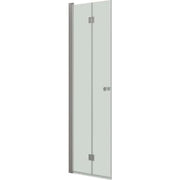 Dansani Match "B" Foldedør 200*67-69 cm satin / klart glas