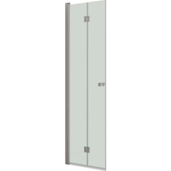 Dansani Match "B" Foldedør 200*67-69 cm satin / klart glas