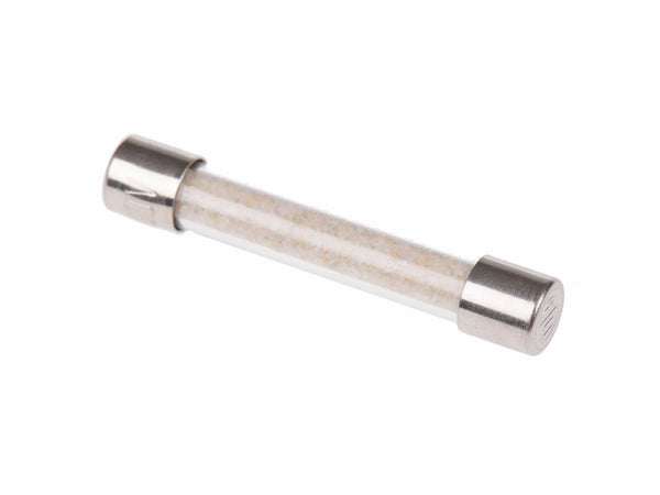 Finsikring, glas - 5x30mm 500V 2A Flink