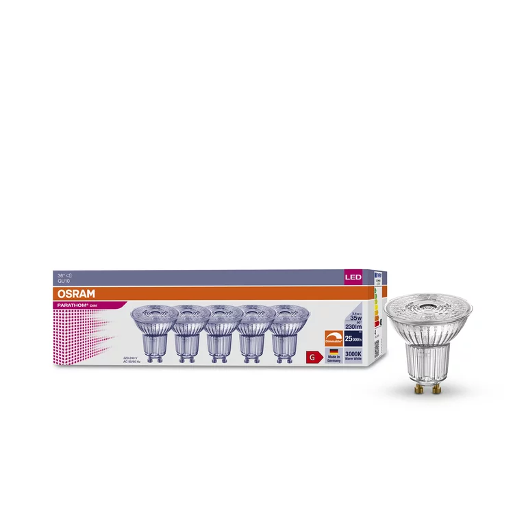 GU10 3,4W-35 930 36G 5PAKE DIM
