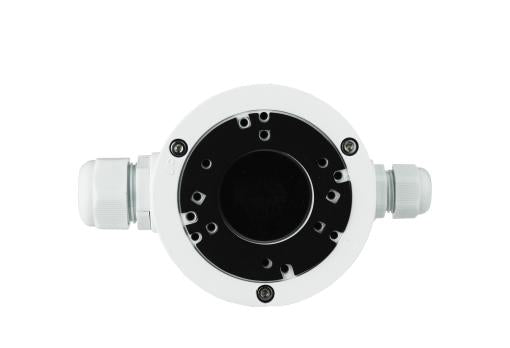 Monteringsdåse til CCTV kamera - Ø101x52mm, Hvid
