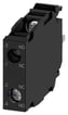 Kontaktmodul med 2 kontaktelementer 1 NO+1 NC skrue for frontplade