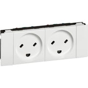 STIKKONTAKT EDB DANSK STANDARD 2P+J DOBB