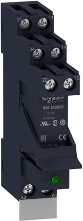 RSB RELÆ M/SOKKEL 2C/O 8A 12VDC