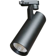e3light Gemini LED 3F skinnespot 15W 930, 1400 lumen, 38°, sort