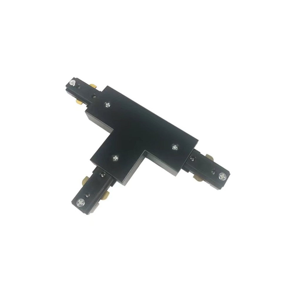 LEDlife T-samler til skinnespots - Sort, 1-faset - Effektiv samler til nem tilslutning af skinnespots med 230V input