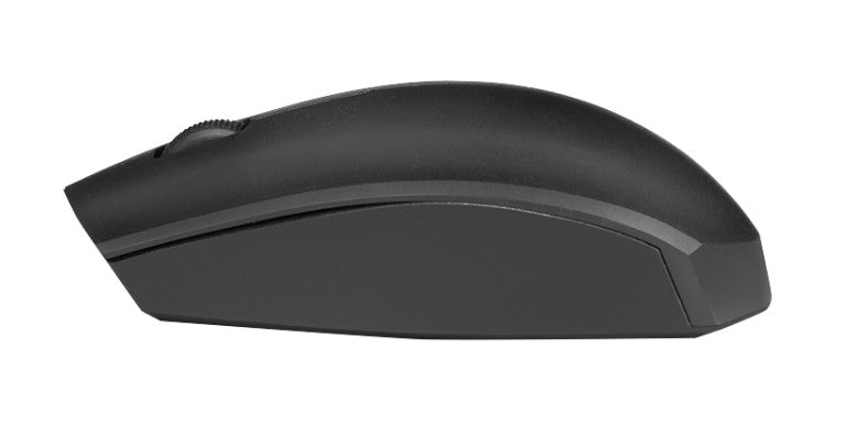 Ergonomisk bluetooth mus - 2,4GHz, 1200dpi, Sort