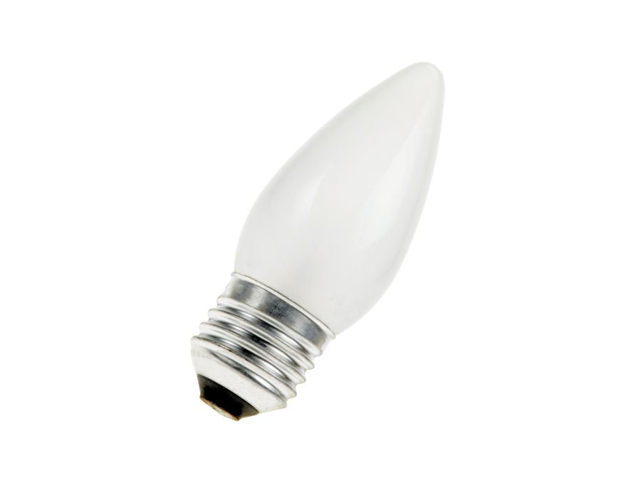 Kertepære - 240V / 60W, E27 sokkel (Ø35mm) Frostet