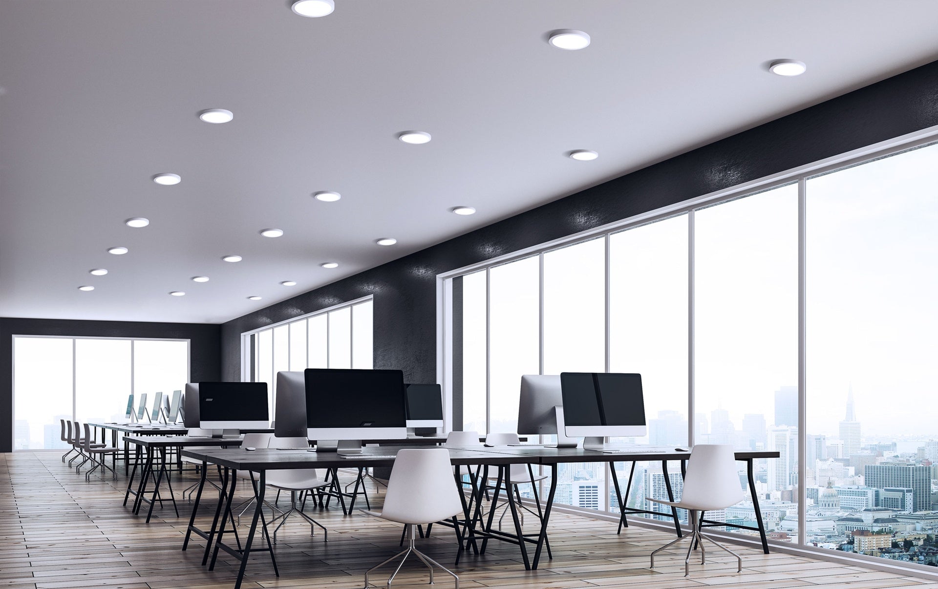 ALGINE Downlight 2-i-1 til overflade eller indbygning 6W 560Lm 230V