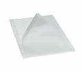 Plastlomme Bantex A4 0,12mm åben top/ven. præg 100stk/pak