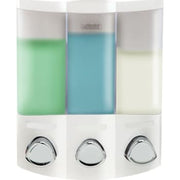 Hefe trio dispenser iii - hvid