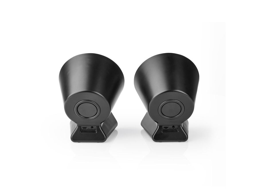 Bluetooth®-stofhøjttaler - 2 x 15W, TWS, Grå