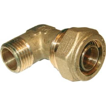 PEX VINKEL 90⁰ 18 x 3/4" M/NIP