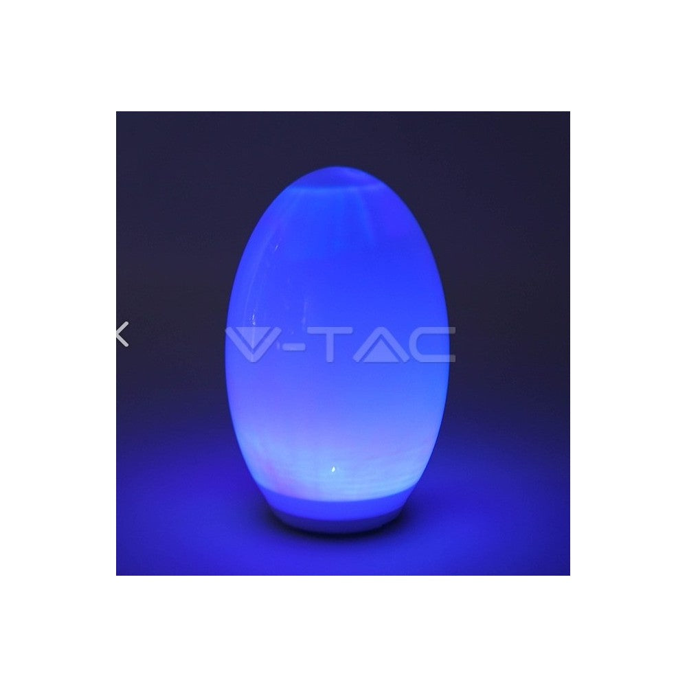 V-Tac RGB+W LED Solcelle-Æg Ø18,8 cm - Effekt 1W, 5lm