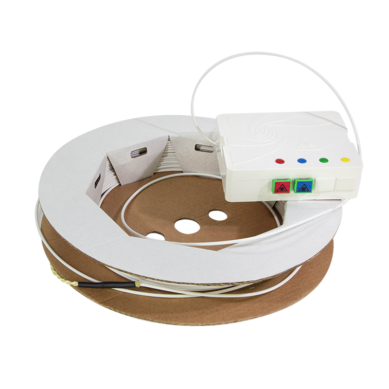 FTTH termineringsboks 2 x SC/APC med 40m fiberkabel