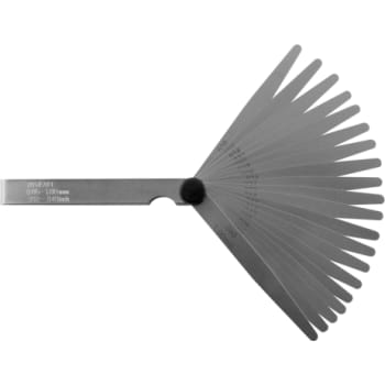 Søgeblade sæt 100 mm, 20 blade 0,05-1,00 mm