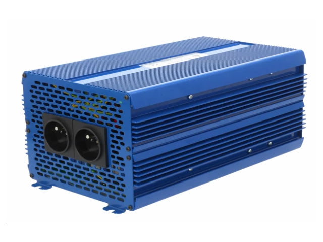 Inverter - 12Vdc til 230Vac / 2000W, ren sinus, 2xPin-Earth