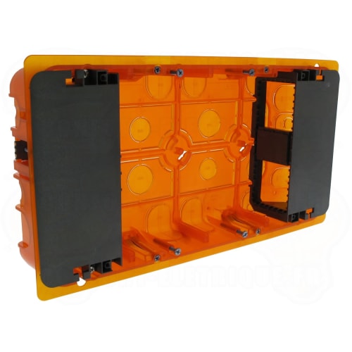 Batibox Mediabox 2x5M, hvid, 285x142x50 mm