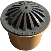 Mardam 425 x 375 mm kuppelrist med PVC-skørt, GG