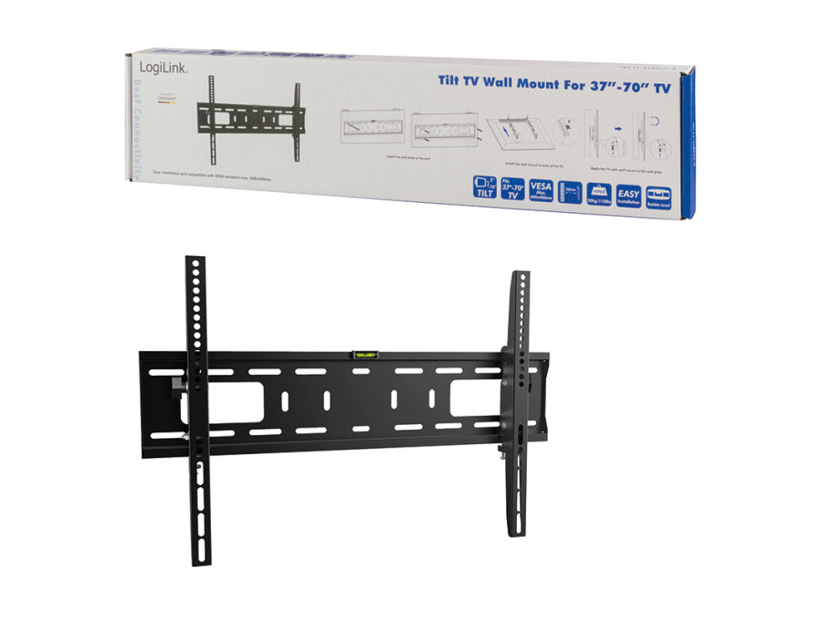TV vægbeslag - 37-70" Vipbar -10°/+5°, Vægafstand 56mm
