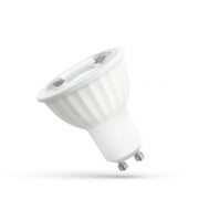 LED GU10 230V 6W SMD 45° MED LINSE Spektrum - 6W GU10 LED-pære med 230V indgang, 500lm og RA80