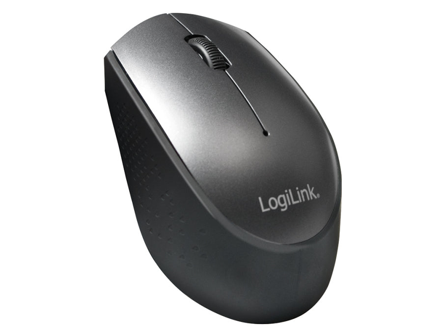 2.4GHz trådløs mus - 3-knapper, USB-C, Sort