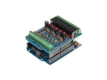 VMA05 I/O shield til Arduino (færdigsamlet)