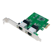 PCI-Express kort - 2 port Gigabit LAN