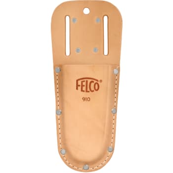 Felco 910 læderetui, "åben"