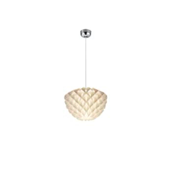 Tilia pendel E27 hvid
