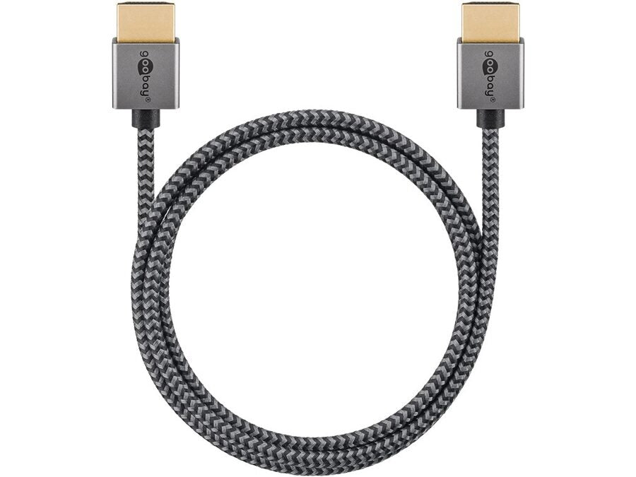 Slim Ultra High Speed HDMI™ 2.1 Textile Cable (1m)