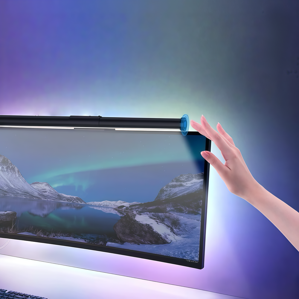 55cm Skærmlys CCT lampe - 5V USB, 7W, trådløs styring - Flimmerfri, RA97, 500lm