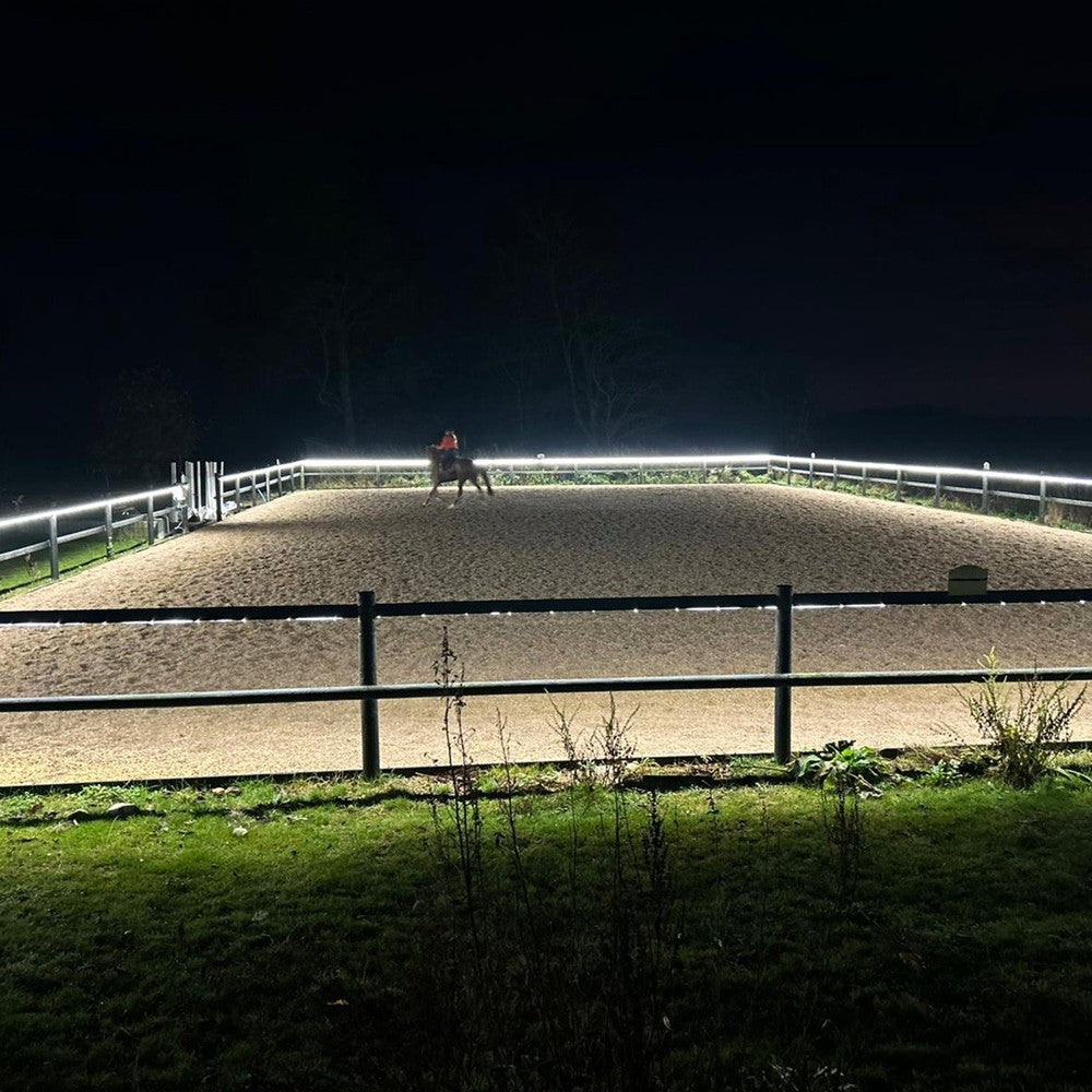 5 m LED strip (Type X-2) - 230V, vandtæt, IP67, 100 LED, 10W/m, klippes hver 10cm