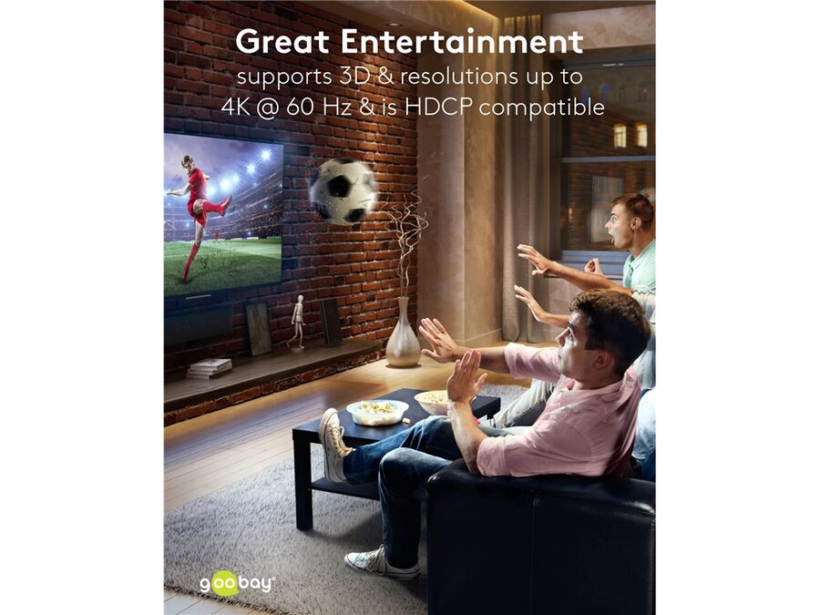 HDMI 2.0 switch - 2 ind til 1 ud, 4K/60Hz, HDCP