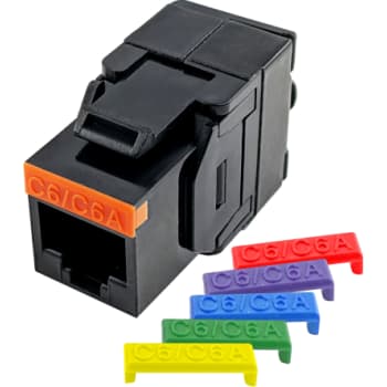 Simply45 10G CAT6A/6 UTP Keystone sort
