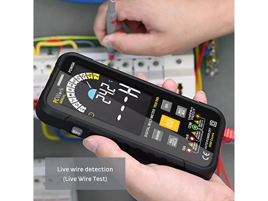 PCW03A Digital Multimeter, Smart, Sand RMS