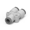 GripFit Push in fitting-Y - 8- 6mm tube G7560 8-6 S-RAPID FITT. GRIPFIT