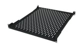 Fast hylde 19" 4 punkt D=250-600 sort