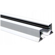 1.5 meter skinnespot skinne - Hvid, 1-faset, inklusive tilslutning og endeprop (230V)
