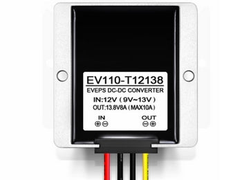 DC-DC Step-up konverter - 9-13Vdc > 13,8Vdc / 8A (110W)