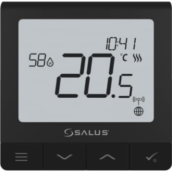 Salus SQ610BRF rumtermostat (sort)
