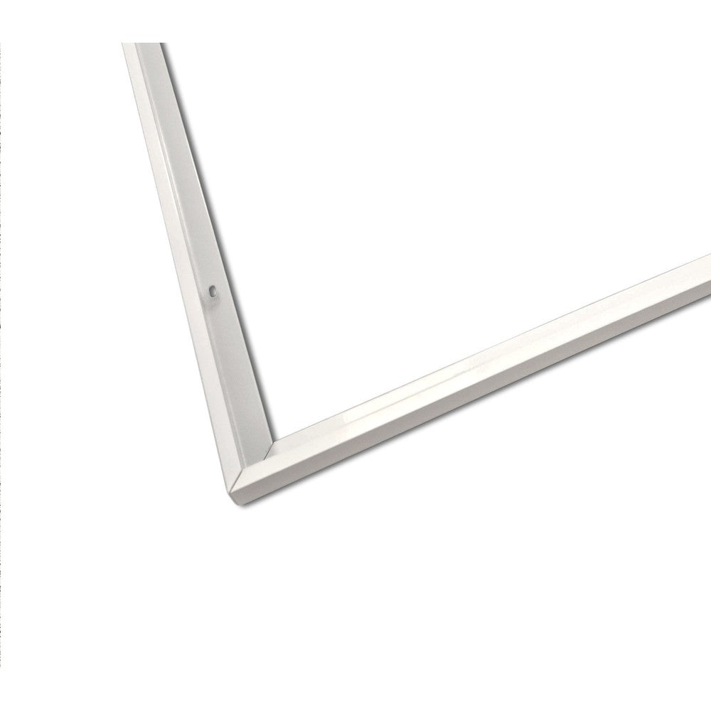 Troldtektramme til LED panel - 120x60 - Hvid kant - Passer til Troldtekt uden tilpasning