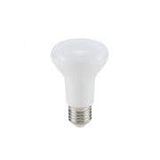 V-Tac 8W LED spotpære - Samsung LED chip, R63, E27 - erstatning for 60W - 230V - 600lm - RA80 - 5 års producentgaranti