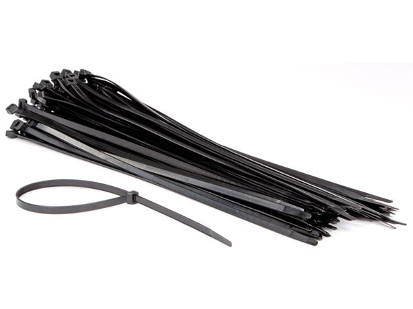 Kabelstrips - 8,8x500mm, Sort (100 stk.)