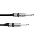 Audiokabel (Guitar) - 2 x 6,35mm mono JACK han, ROAD (6m)
