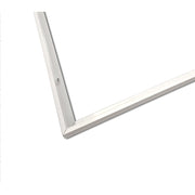 Troldtektramme til LED panel - 120x60 - Hvid kant - Passer til Troldtekt uden tilpasning