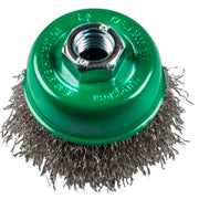 Klingspor kopbørste BT 600 W, rustfrit stål, gevind M14, 65 mm