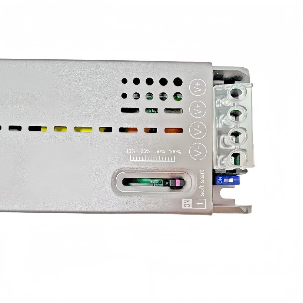 12V 400W Slide dæmpbar strømforsyning med 230V input og flicker free-teknologi