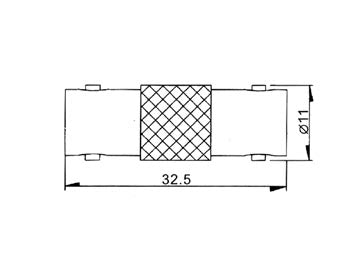 BNC hun til BNC hun - Mellemled, 75ohm